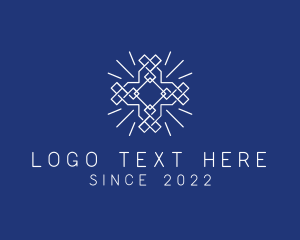 Nun - Religious Church Cross logo design