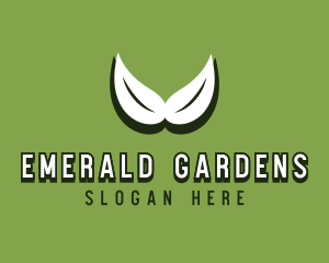 Herbal Leaf Garden logo design