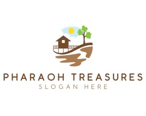 Beach House Resort logo design