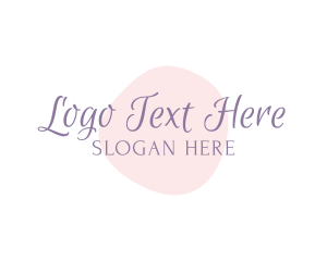 Writer - Watercolor Script Wordmark logo design