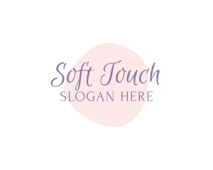 Soft - Watercolor Script Wordmark logo design