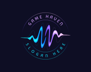 Music - Music Sound Wave logo design