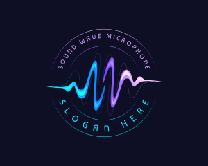 Music Sound Sonic Wave logo design