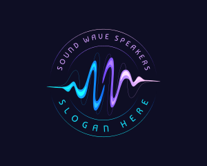 Music Sound Sonic Wave logo design