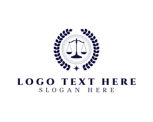 Laurel - Legal Law Justice logo design