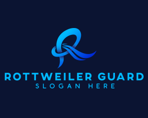 Aqua Wave Water logo design