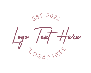 Stylist - Elegant Cursive Wordmark logo design