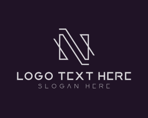 Professional - Professional Firm Letter N logo design