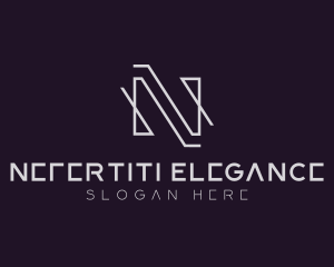 Professional Firm Letter N logo design