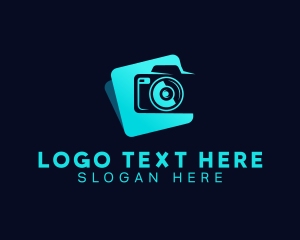 Dslr - Photography Camera Photo logo design