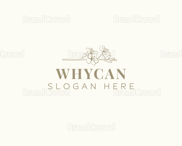 Natural Aesthetic Floral Logo