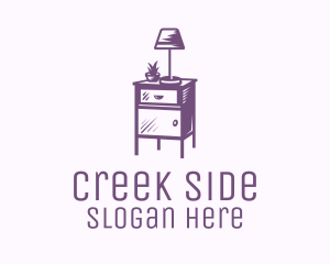 Purple Side Table logo design