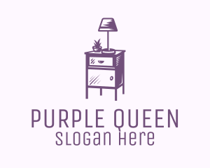 Purple Side Table logo design