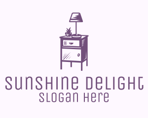 Purple Side Table logo design