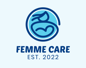 Gynecology - Baby Fertility Mother logo design