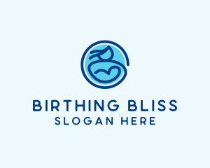 Midwife - Baby Fertility Mother logo design