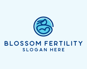 Baby Fertility Mother logo design