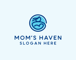 Baby Fertility Mother logo design