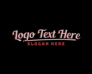 Typography - Retro Fashion Business logo design