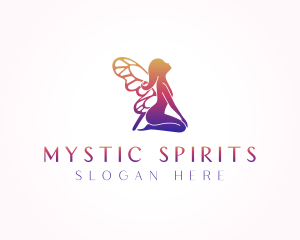 Fairy Goddess Maiden logo design