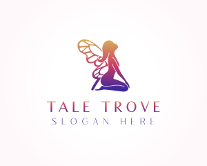 Fairy Goddess Maiden logo design