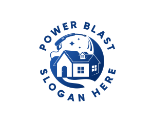 Home Power Wash  logo design