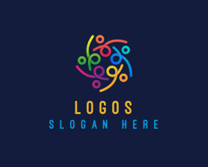 Humanitarian - Colorful Group Alliance logo design