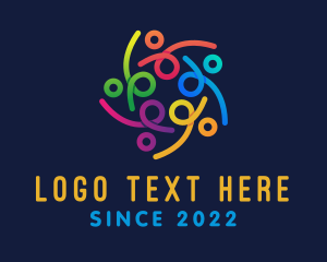 Collaboration - Colorful Group Alliance logo design