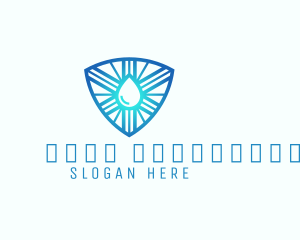 Liquid Shine Crest Logo