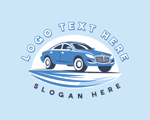 Garage - Car Wash Sedan Vehicle logo design