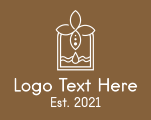 Eco Friendly - Organic Lavender Oil logo design