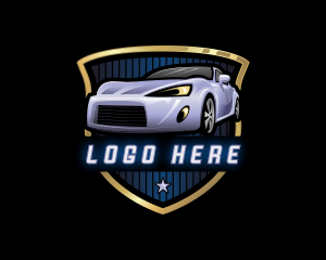 Emblem - Car Vehicle Automobile logo design