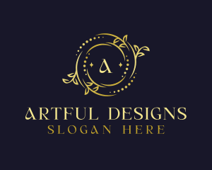 Elegant Floral Jewelry logo design