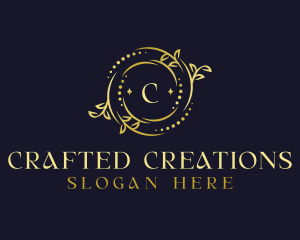 Elegant Floral Jewelry logo design