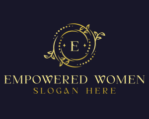 Elegant Floral Jewelry logo design