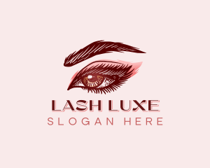 Eyebrows Beauty Fashion logo design