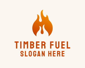 Fire Energy Fuel  logo design