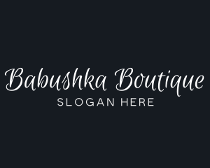 Stylish Minimalist Boutique logo design