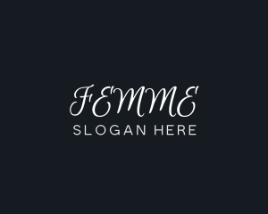 Stylish Minimalist Boutique logo design