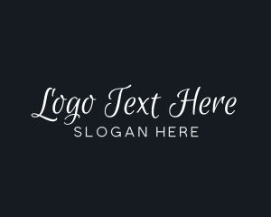 Typography - Stylish Minimalist Boutique logo design