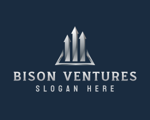 Arrow Triangle Investment logo design