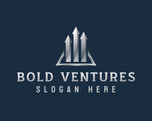 Arrow Triangle Investment logo design