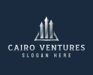 Arrow Triangle Investment logo design