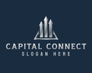 Arrow Triangle Investment logo design