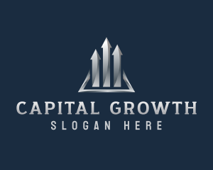 Arrow Triangle Investment logo design