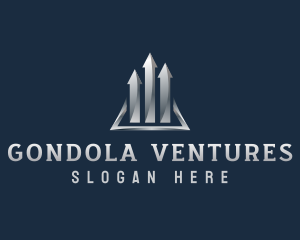 Arrow Triangle Investment logo design