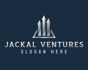 Arrow Triangle Investment logo design