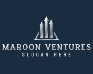 Arrow Triangle Investment logo design