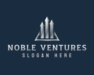 Arrow Triangle Investment logo design