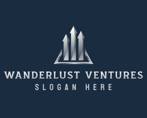 Arrow Triangle Investment logo design